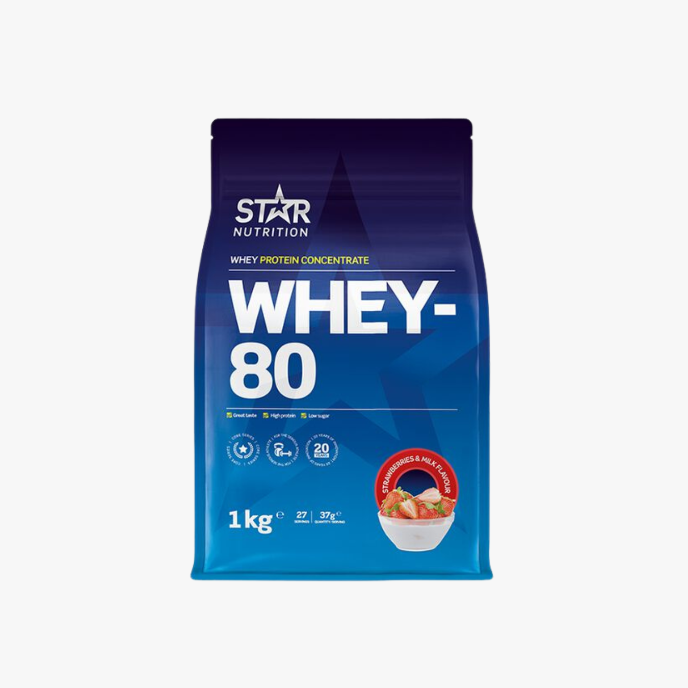 Whey-80 1000 g - Heraproteiinijauhe
