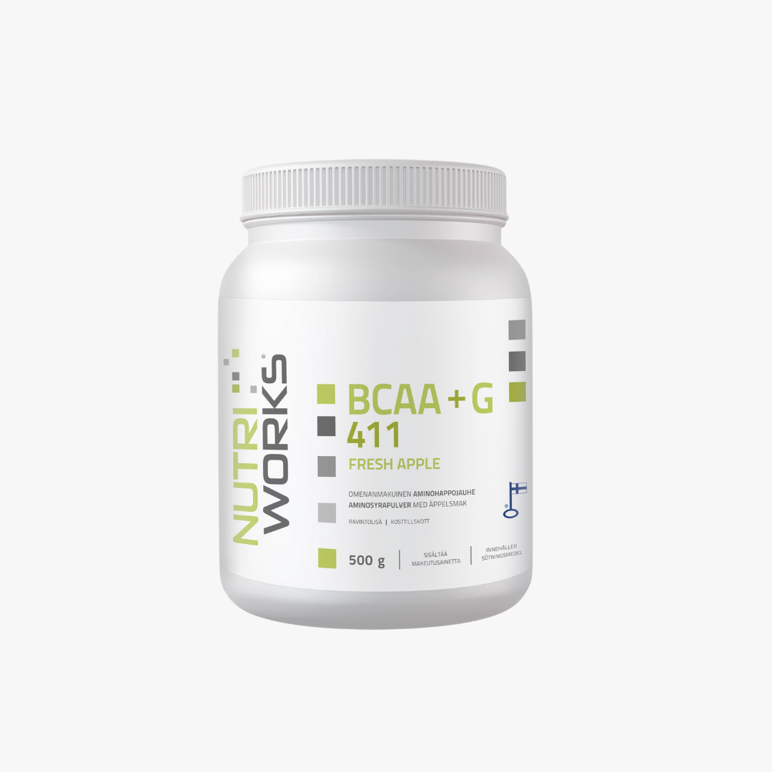 BCAA 411 + G 500 g fresh apple