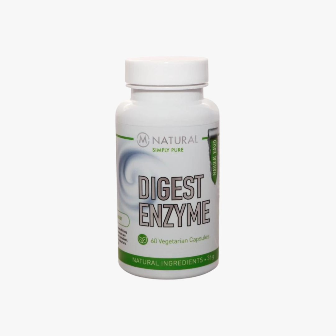 Digestive Enzymes, 60 vegekaps. - Entsyymikapselit