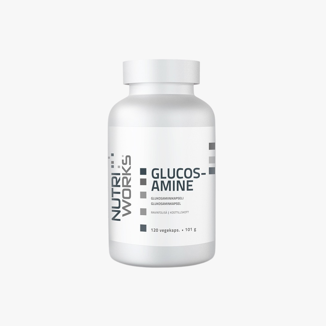 Glucosamine , 120 vegekapselia - Glukosamiinikapselit