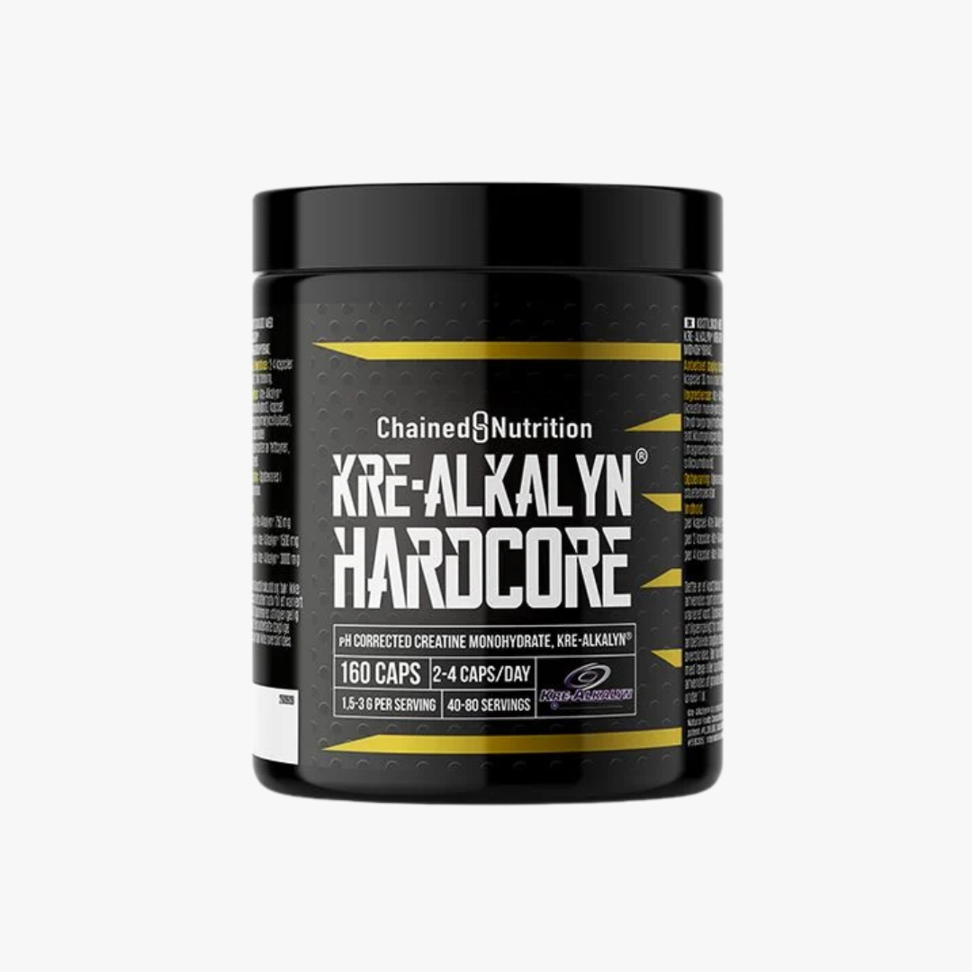 Kre-Alkalyn Hardcore, 160 kaps. - Kreatiinikapselit