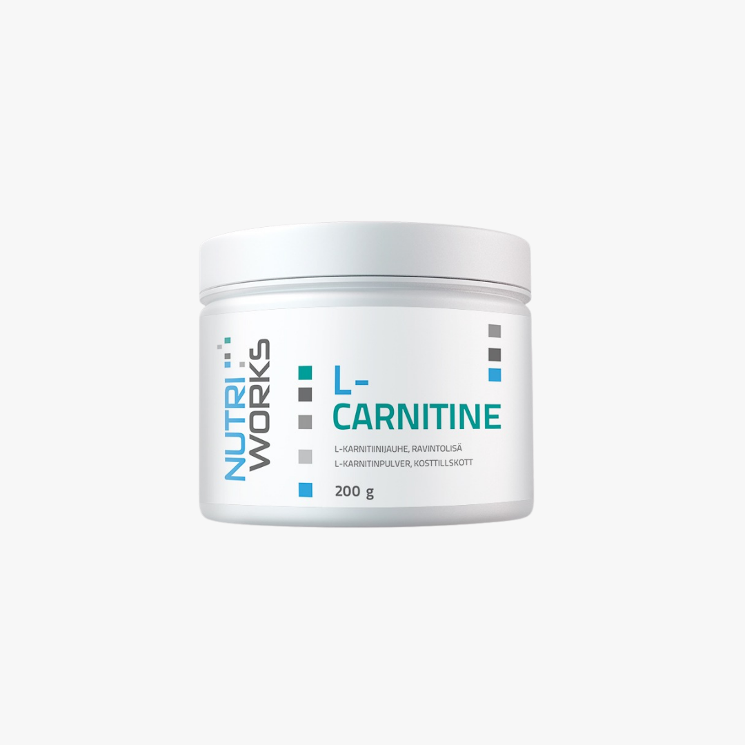 L-Carnitine -Karnitiinijauhe, 200 g