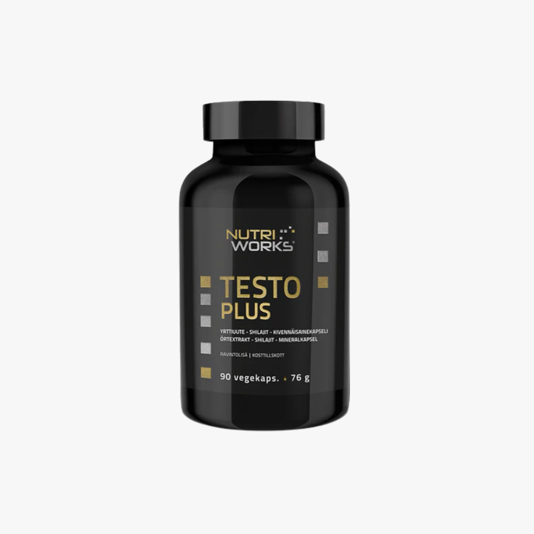 Testo Plus, 90 vegekapselia - Testoboosteri